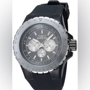 *NWB* Invicta Aviator watch black quartz 33033